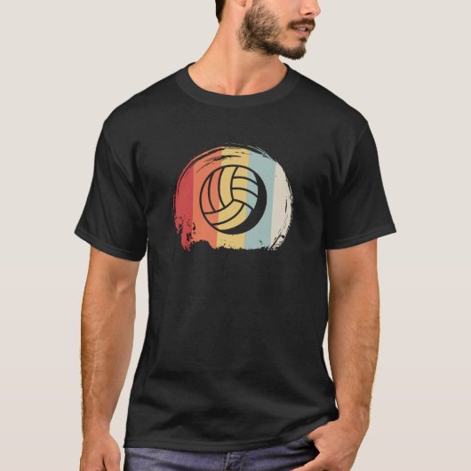 Volleyball Retro T-Shirt (Vorderseite)