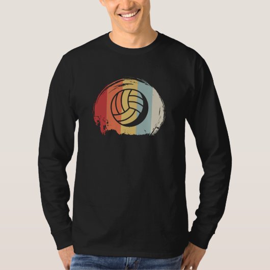 Volleyball Retro T-Shirt (Vorderseite)