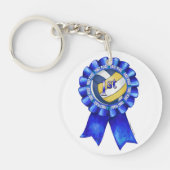 Volleyball Ribbons 1 Schlüsselanhänger (Vorderseite)