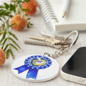 Volleyball Ribbons 1 Schlüsselanhänger (Vorderseite rechts)