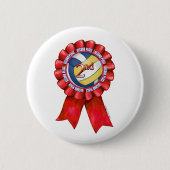 Volleyball Ribbons 2 Button (Vorderseite)
