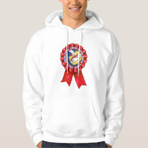 Volleyball Ribbons 2 Hoodie