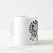 Volleyball Ribbons 3 Kaffeetasse (Vorderseite Links)