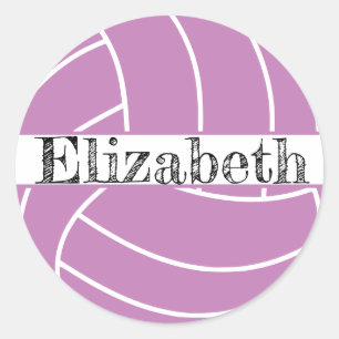 Volleyball Runder Aufkleber