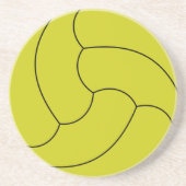 Volleyball Sandstein Untersetzer (Vorne)