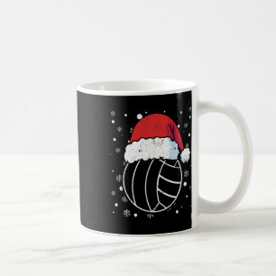 Volleyball Santa Claus Hat Sport Weihnachtsjs Xm Kaffeetasse