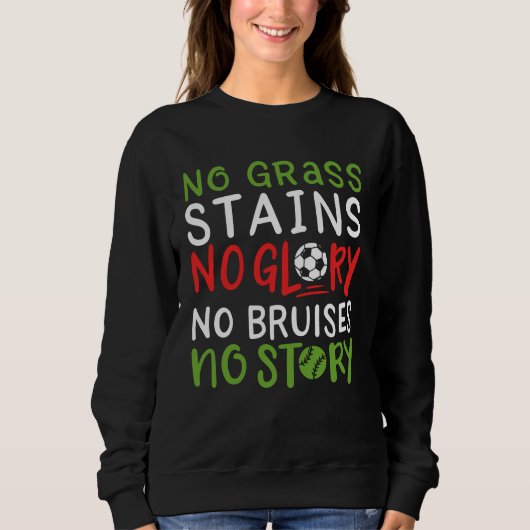 Volleyball Saying Sweatshirt (Vorderseite)