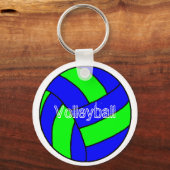 Volleyball-Schlüsselanhänger Schlüsselanhänger (Vorderseite)
