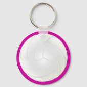 Volleyball Schlüsselanhänger TEAM, NAME, JAHR, NUM (Rückseite)