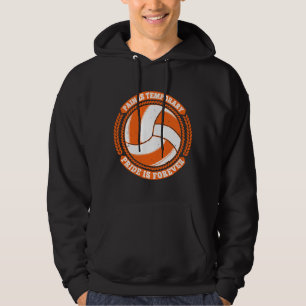 Volleyball - Schmerz Vorübergehender Stolz für imm Hoodie