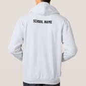 VOLLEYBALL - Schulgeist Hoodie (Rückseite)