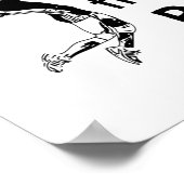 Volleyball: Seien Sie immer schneller als die Jung Poster (Ecke)