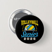 Volleyball Senior 2026 Button (Vorne & Hinten)