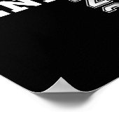 Volleyball Senior Boys Girls Senioren Poster (Ecke)