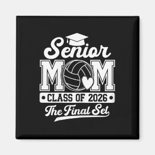 Volleyball Senior Mom Der letzte Satz Cl von 2026  Magnet