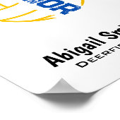 Volleyball Senior Night Poster for Signatures (Ecke)