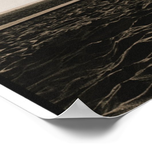 Volleyball Serve Poster (Ecke)