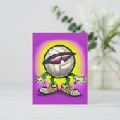 Volleyball Shades Postkarte (Stehend Vorderseite)