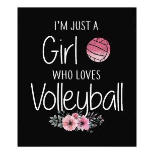 Volleyball-Shirt für Girls Teens Frauen Niedlich Fotodruck