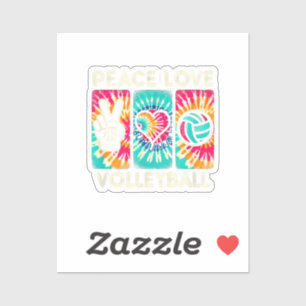 Volleyball Shirt für Teens Frauen Mädchen Liebe de Aufkleber