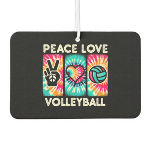 Volleyball Shirt für Teens Frauen Mädchen Liebe de Autolufterfrischer