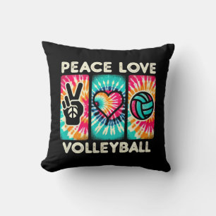 Volleyball Shirt für Teens Frauen Mädchen Liebe de Kissen