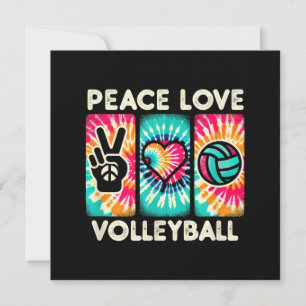 Volleyball Shirt für Teens Frauen Mädchen Liebe de Save The Date