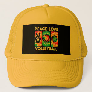 Volleyball Shirt für Teens Frauen Mädchen Liebe de Truckerkappe