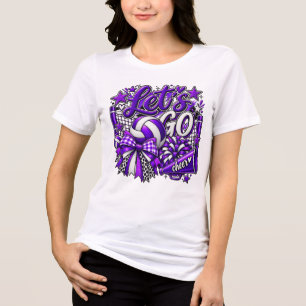 Volleyball-Shirt, Volleyball-Spieletag-T-Shirt Tri-Blend Shirt