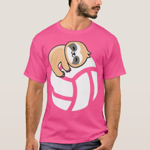 Volleyball Sloth - Beach Volleyball Sloth T-Shirt