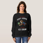 Volleyball Soft Serve     Sloth Volleyball Sweatshirt (Vorne ganz)