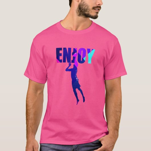 Volleyball Spaß T-Shirt (Vorderseite)