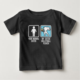 Volleyball-Spieler Baby T-shirt