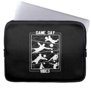 Volleyball-Spieler Game Day Vibes Laptopschutzhülle