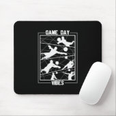 Volleyball-Spieler | Game Day Vibes Mousepad (Mit Mouse)