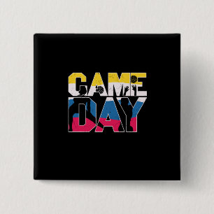 Volleyball-Spieler Game Day Volleyball Button