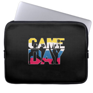 Volleyball-Spieler Game Day Volleyball Laptopschutzhülle