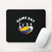 Volleyball-Spieler | Game Day Volleyball Mousepad (Mit Mouse)