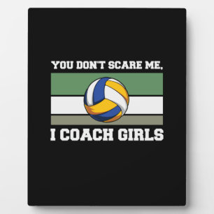 Volleyball-Spieler   I Coach Volleyball Girls Fotoplatte
