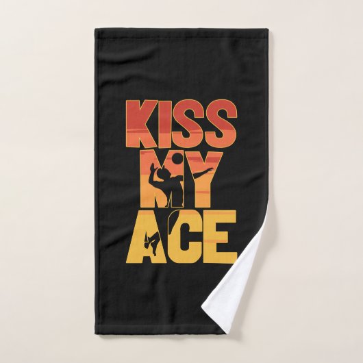 Volleyball-Spieler | Kiss My Ace Handtuch (Handtuch)