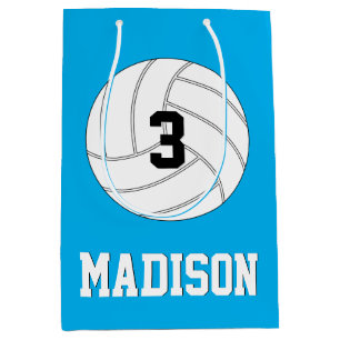 Volleyball-Spieler-kundenspezifische Jersey-Zahl Mittlere Geschenktüte