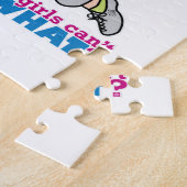 Volleyball-Spieler - Licht/Blonde Puzzle (Seite)