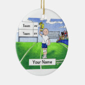 Volleyball-Spieler - Mann Keramikornament (Rechts)