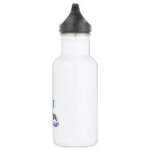 Volleyball-Spieler - Medium Edelstahlflasche (Rechts)