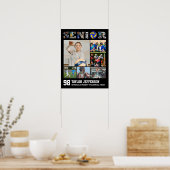 Volleyball Spieler Senior Sports Team FotoCollage Poster (Küche)