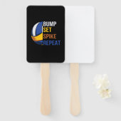 Volleyball-Spieler | Set Spike Wiederholung Fächer (Vorne und Hinten)