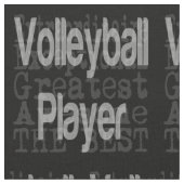 Volleyball-Spieler-Sonderbeauftragter Stoff (Nahaufnahme)
