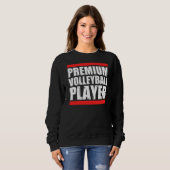 Volleyball-Spieler Sweatshirt (Vorne ganz)