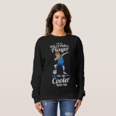 Volleyball-Spieler Sweatshirt (Vorne ganz)
