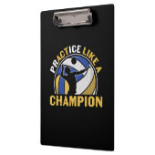 Volleyball-Spieler | Üben wie ein Champion Klemmbrett (Links)